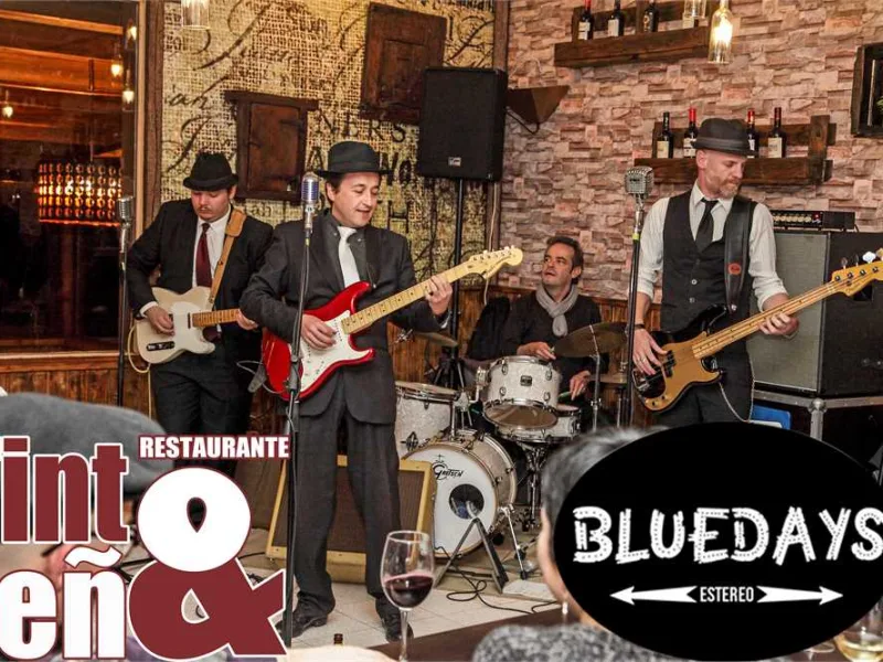 Actuación de Blues Days en Tinto y Leña