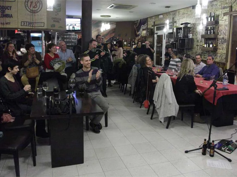 Actuación de Blues Days en Tinto y Leña